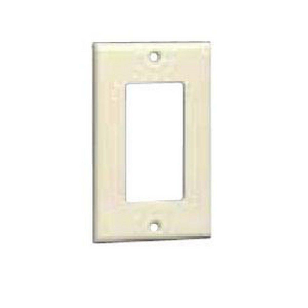 1-Gang Decora Or Gfci Device Wallplate In Ivory Indoor Lighting Parts & Accessories Ivory