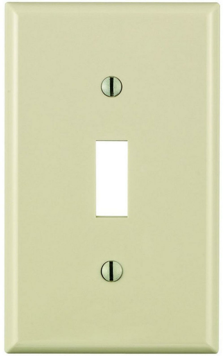 1-Gang Toggle Switch Wall Plate In Light Almond Indoor Lighting Parts & Accessories Light Almond