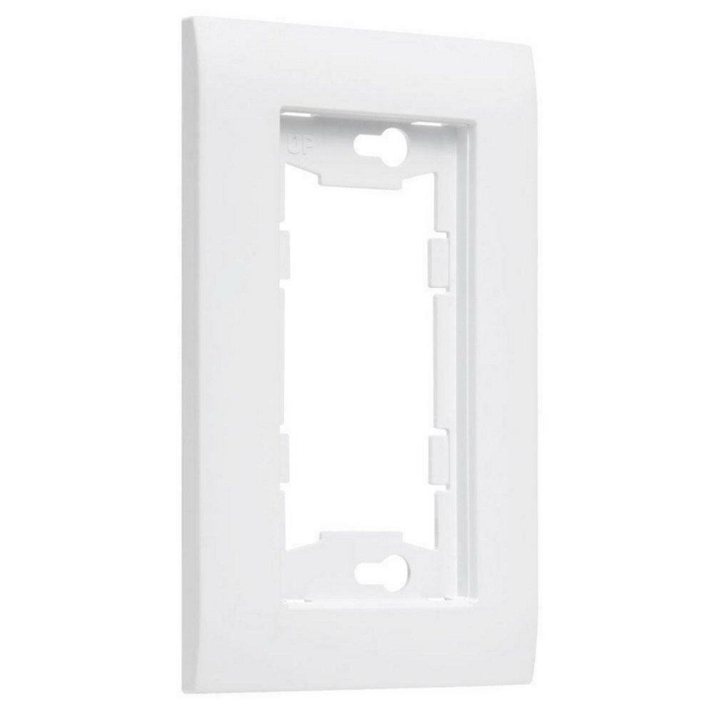 1-Gang Wall Plate In White Indoor Lighting Parts & Accessories White