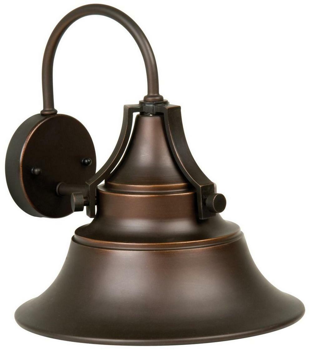 1-Light Small Wall Mount Sconce In Oiled Bronze Gilded Outdoor Lighting Oiled Bronze Gilded