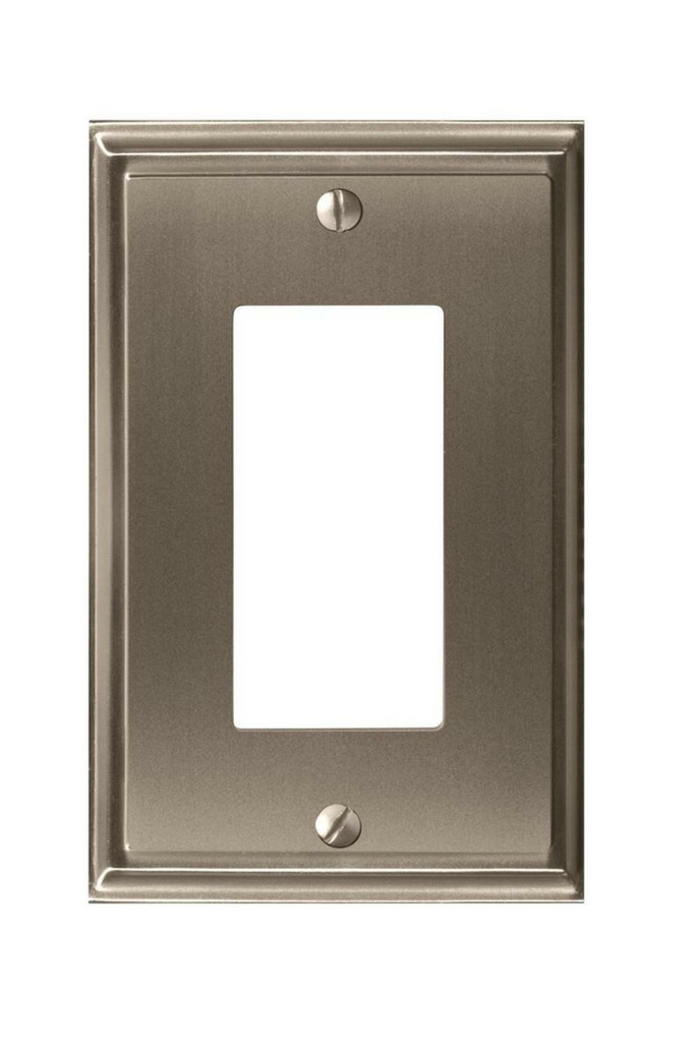 1 Rocker Satin Nickel Wall Plate Indoor Lighting Parts & Accessories Satin Nickel