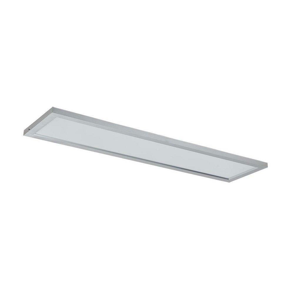 1 X 4 Ft. Led Flat Panel Fixture In Brushed Nickel Ceiling Lighting