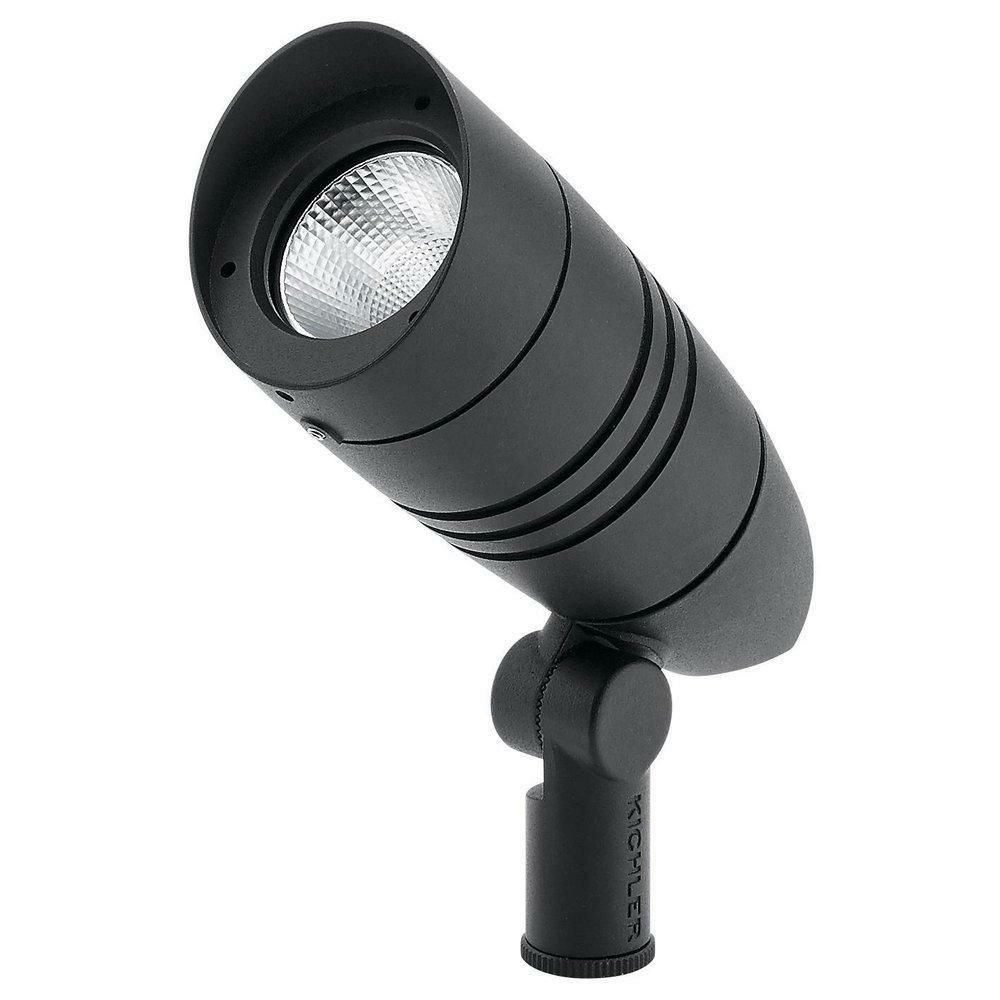 10.1W 1-Light Led Landscape Accent Light In Textured Black Outdoor Lighting Textured Black