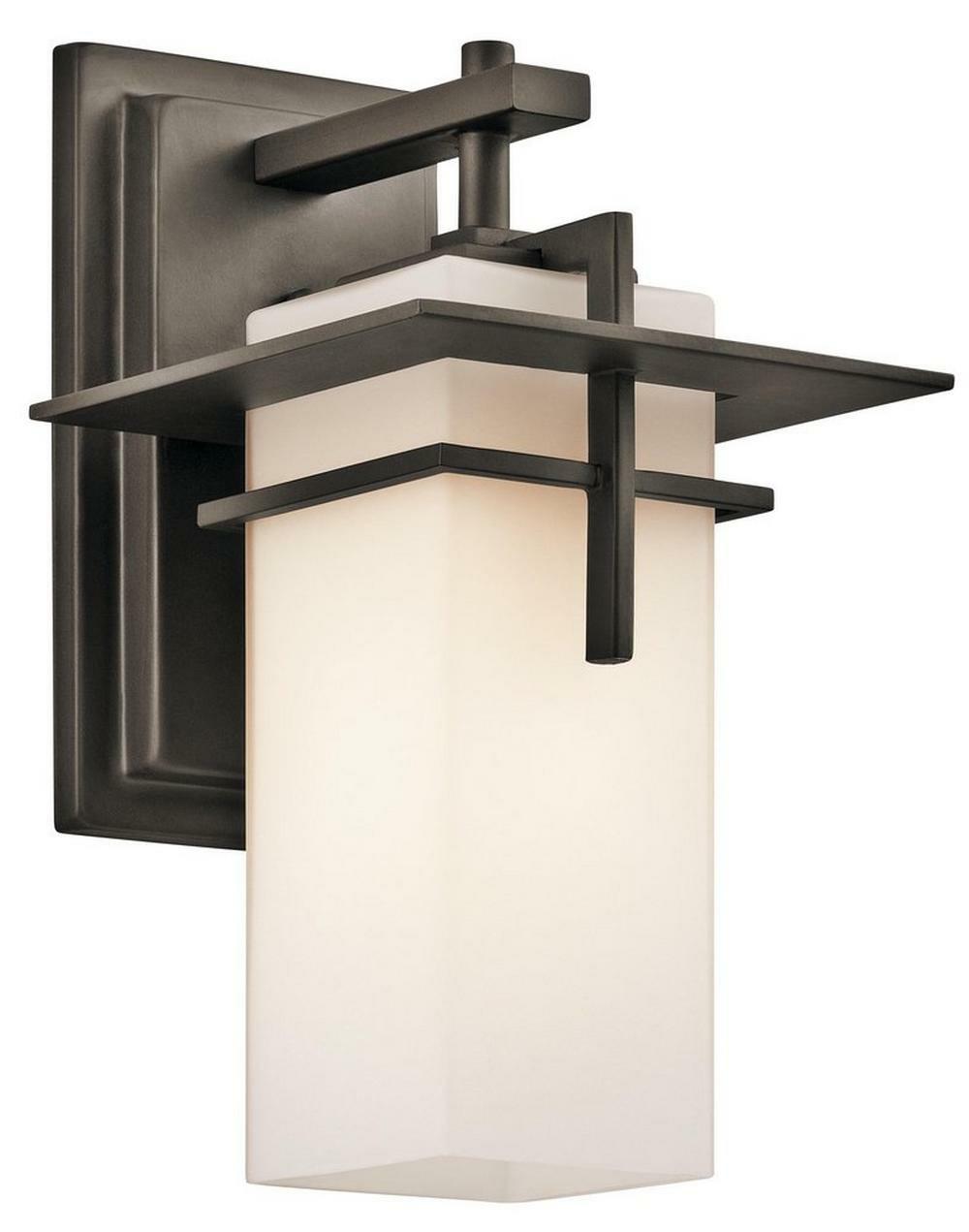 100W 1-Light Medium Base Wall Sconce In Olde Bronze Outdoor Lighting Olde Bronze