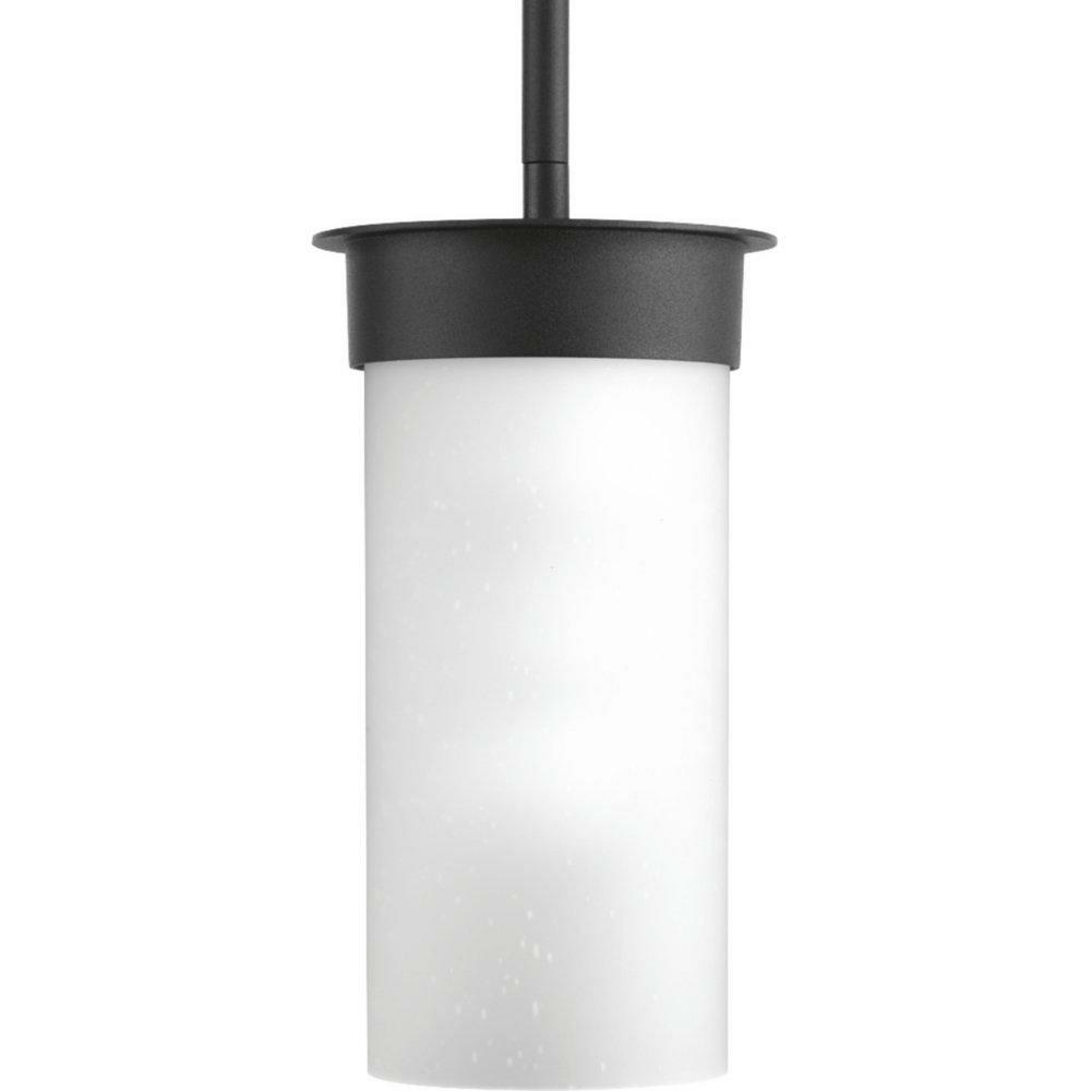 100W 1-Light Medium E-26 Incandescent Small Outdoor Hanging Lantern In Black Outdoor Lighting Black