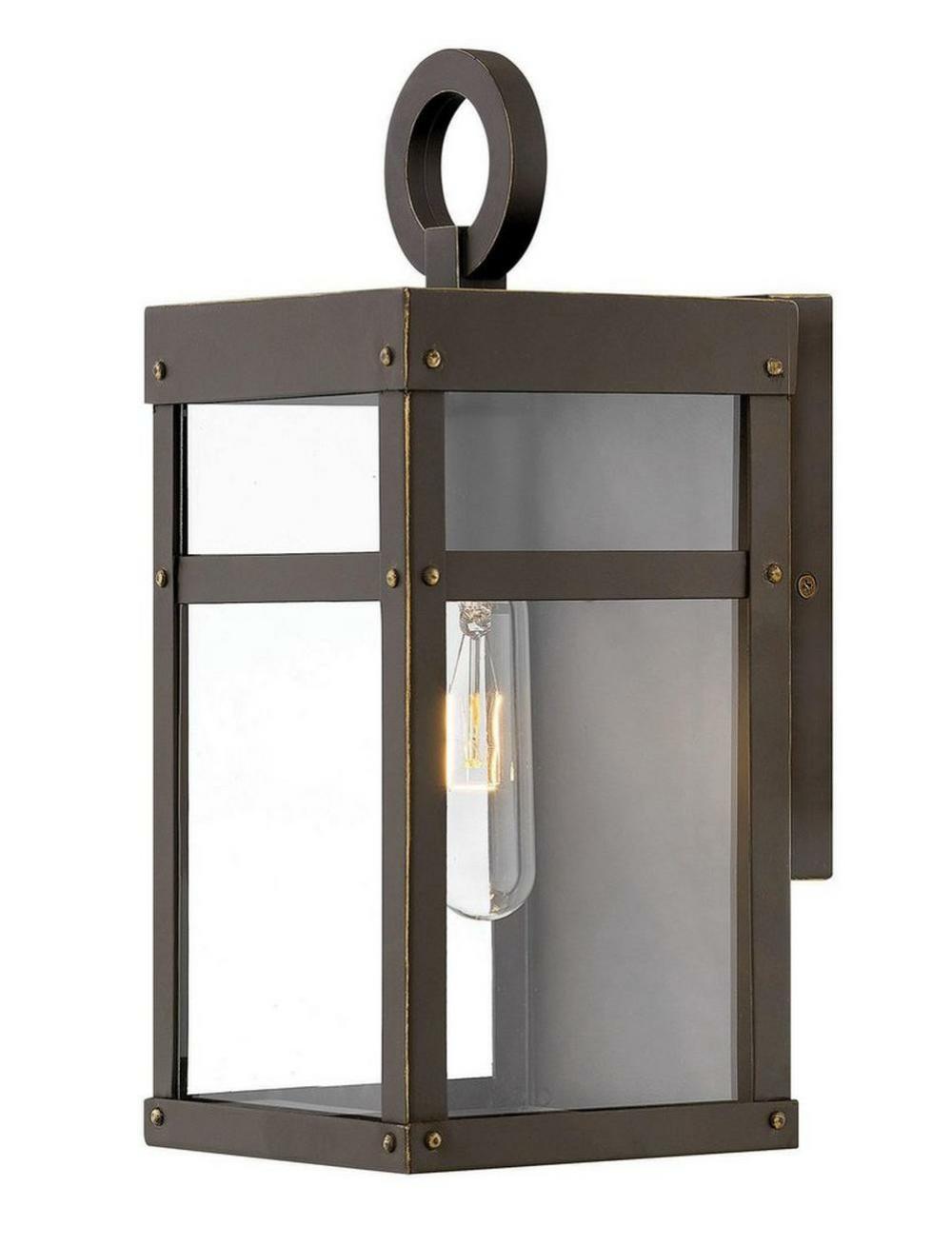 100W 1-Light Medium E-26 Outdoor Wall Sconce In Oil Rubbed Bronze Outdoor Lighting Oil Rubbed Bronze