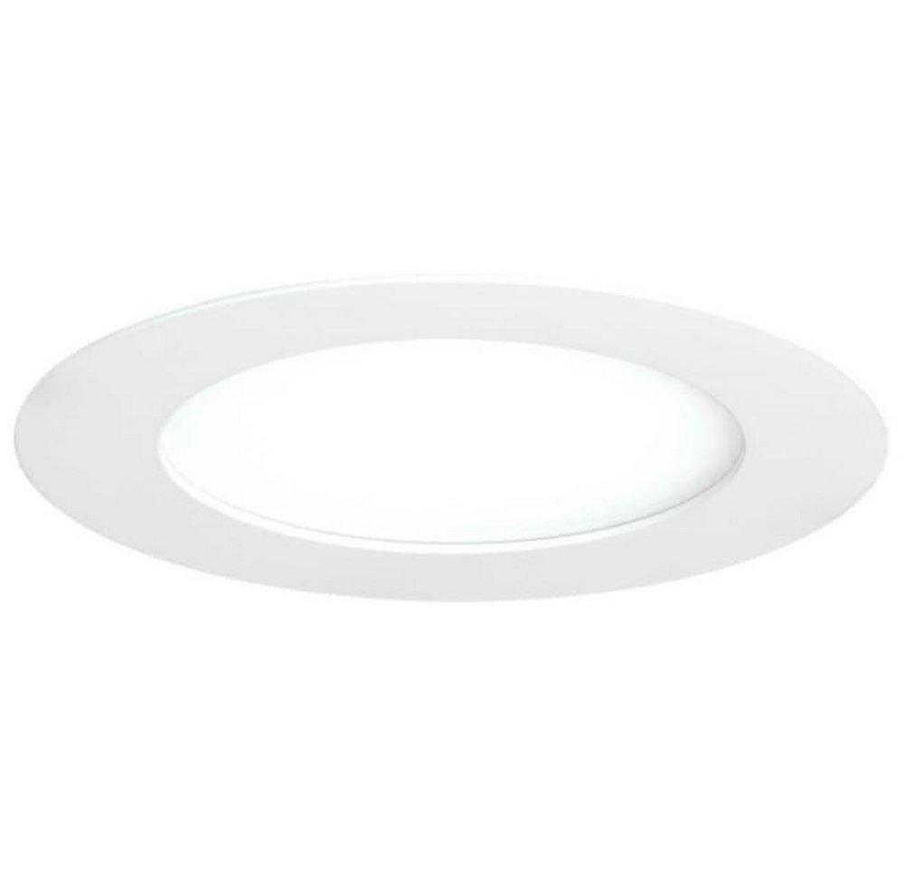 12.1W Led Edgelit Recessed Downlight In White Indoor Lighting Satin White