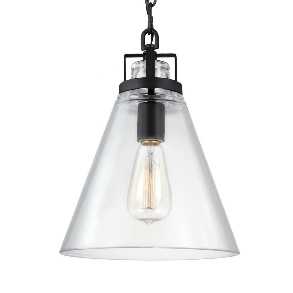 13-1/4 In. 1-Light Pendant In Oil Rubbed Bronze Indoor Lighting Oil Rubbed Bronze