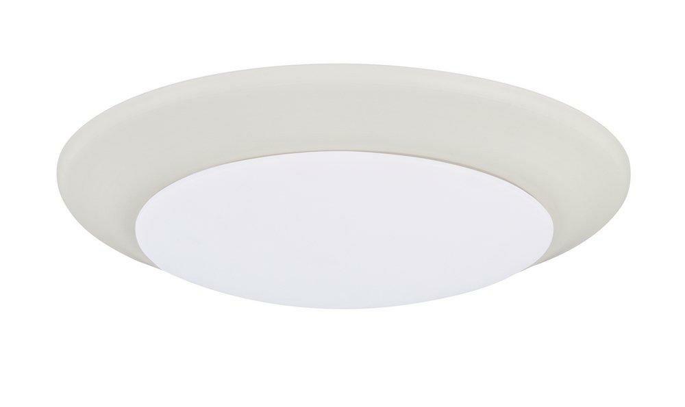 15W Led Ceiling Light With White Acrylic Diffuser Glass In White Ceiling Lighting White