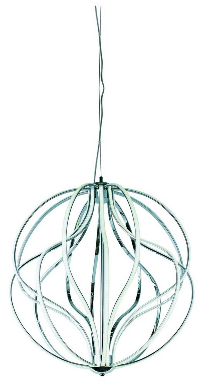 16.48W 16-Light Pendant In Polished Chrome Indoor Lighting Polished Chrome