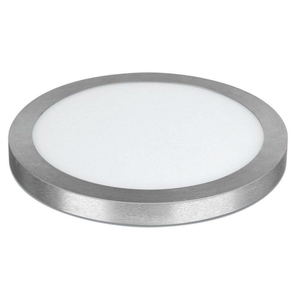 22.5 W Integrated Led Flush Mount Ceiling Fixture In Brushed Nickel Ceiling Lighting Brushed Nickel