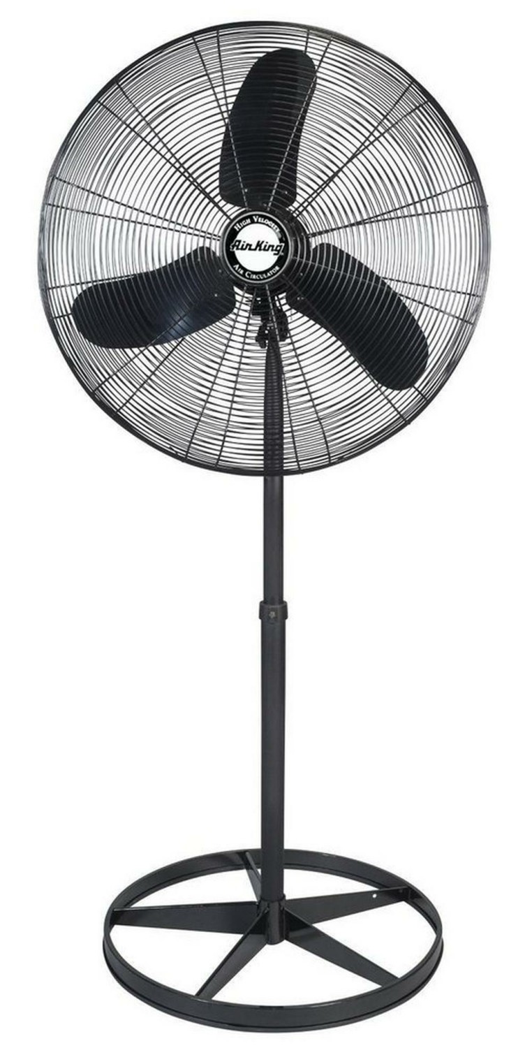 30 In. 3-Blade Oscillating Pedestal Portable Fan Fans & Accessories