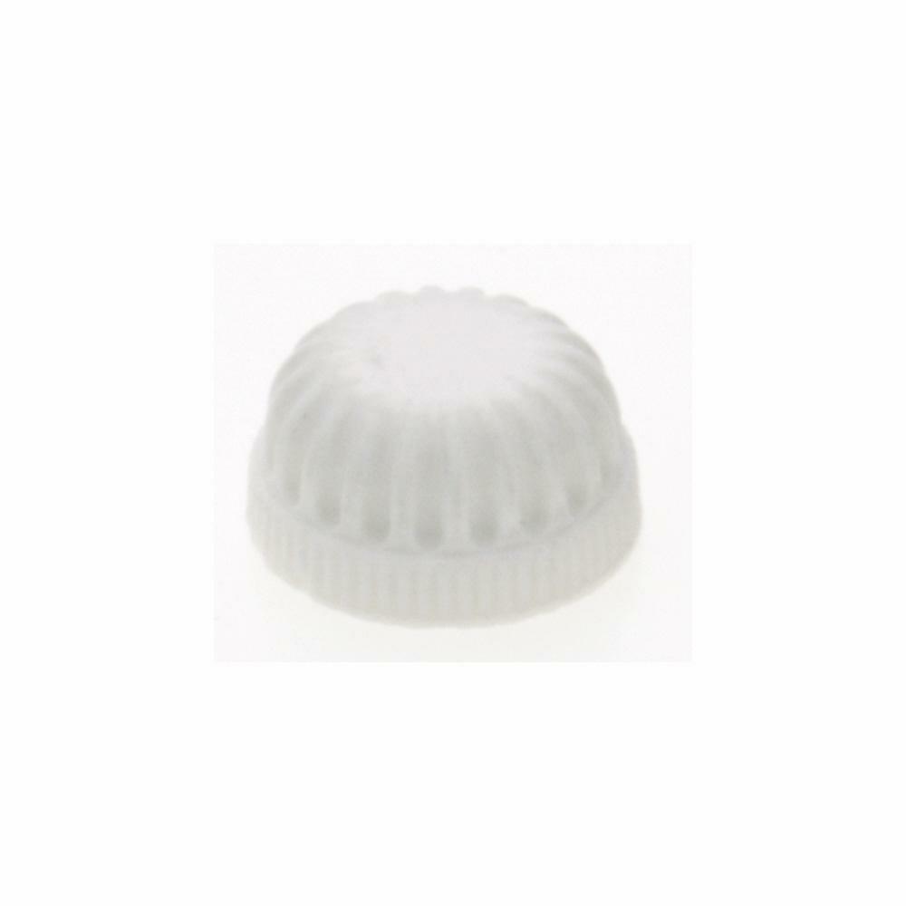 3/4 In. Plastic Lock-Up Cap In White Indoor Lighting Parts & Accessories White