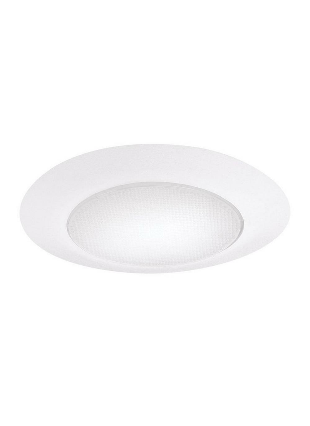 40 W 1-Light Medium Incandescent Recessed Fixture In White Indoor Lighting White