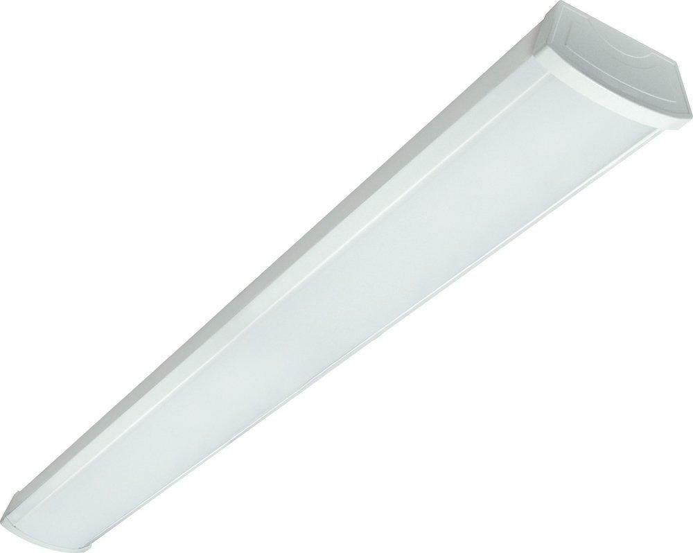 40W 1-Light Led Ceiling Light In White Ceiling Lighting White