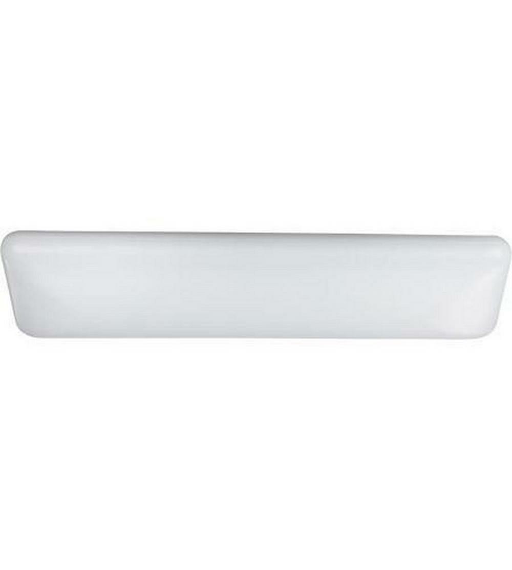 51 In 36W 2-Light Fluorescent Medium Bi-Pin Linear Ceiling Fixture In White Fluorescent Lighting