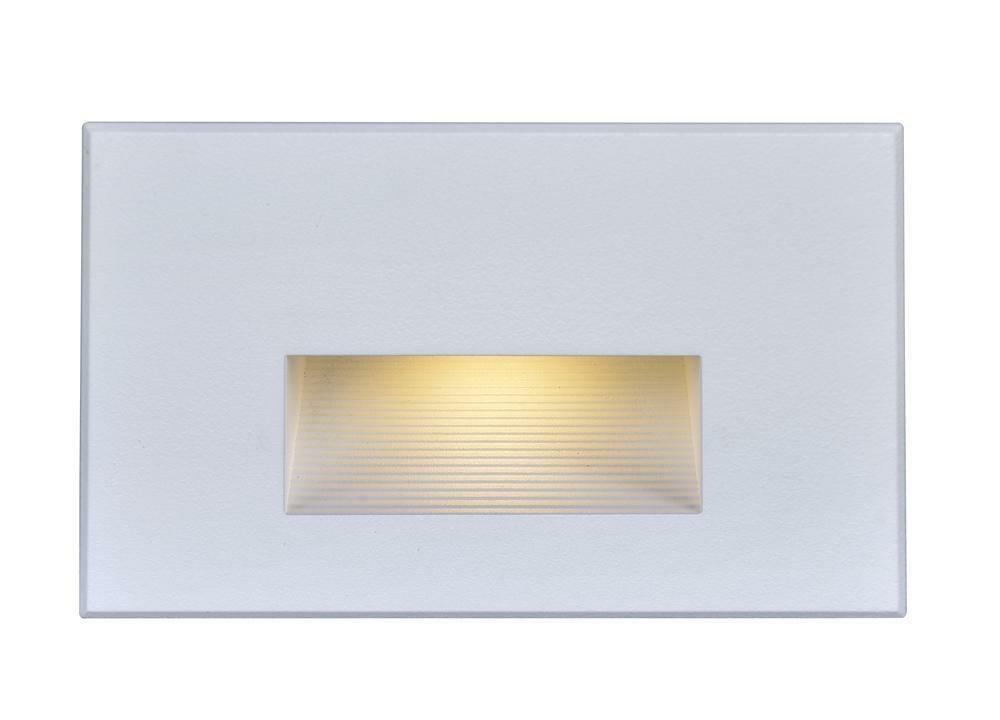 5W 1-Light Led Horizontal Step Light In White Landscape Lighting White