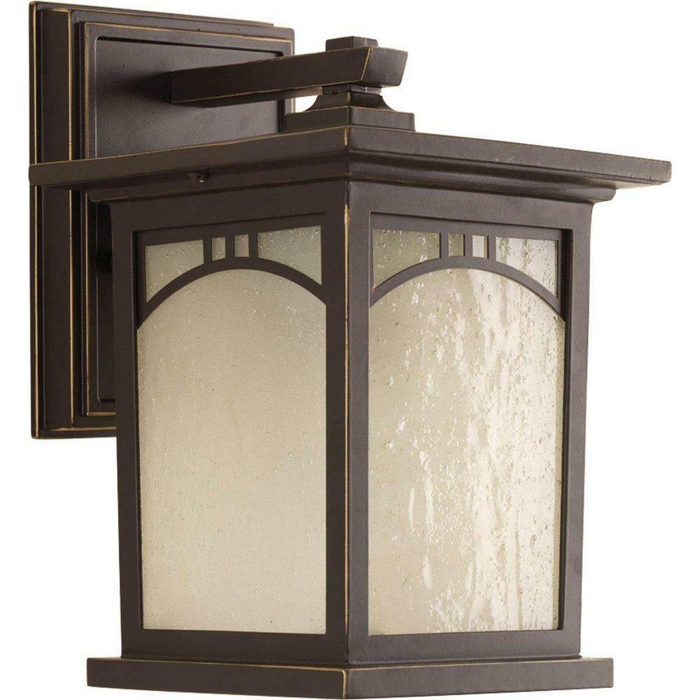 6-7/8 In. Medium E-26 Base Wall Sconce In Antique Bronze Outdoor Lighting Antique Bronze