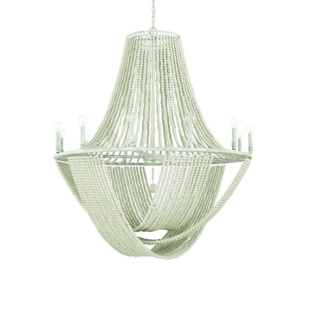 60W 12-Light Candelabra E-12 Incandescent Chandelier In Mystic Sand Chandeliers Mystic Sand