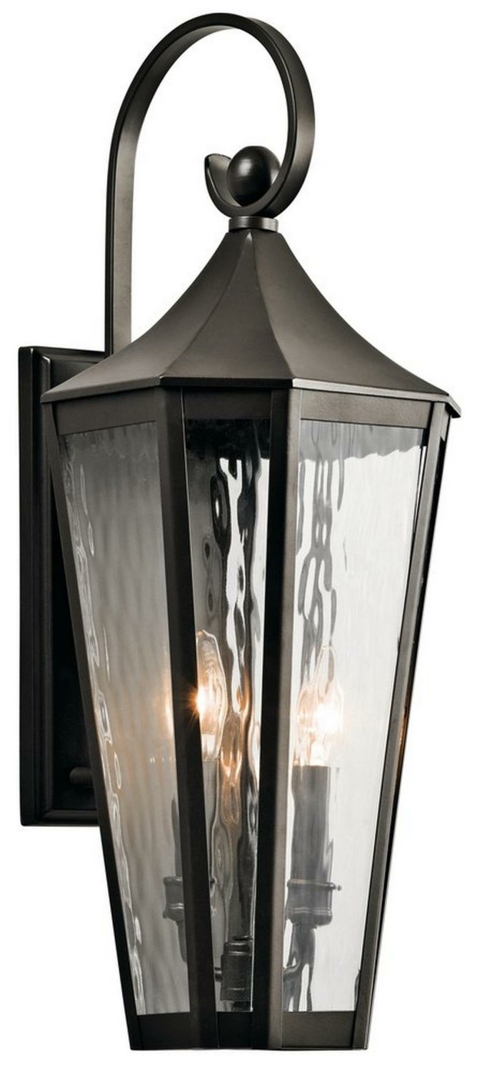 60W 2-Light Outdoor Wall Fixture In Olde Bronze Outdoor Lighting Olde Bronze