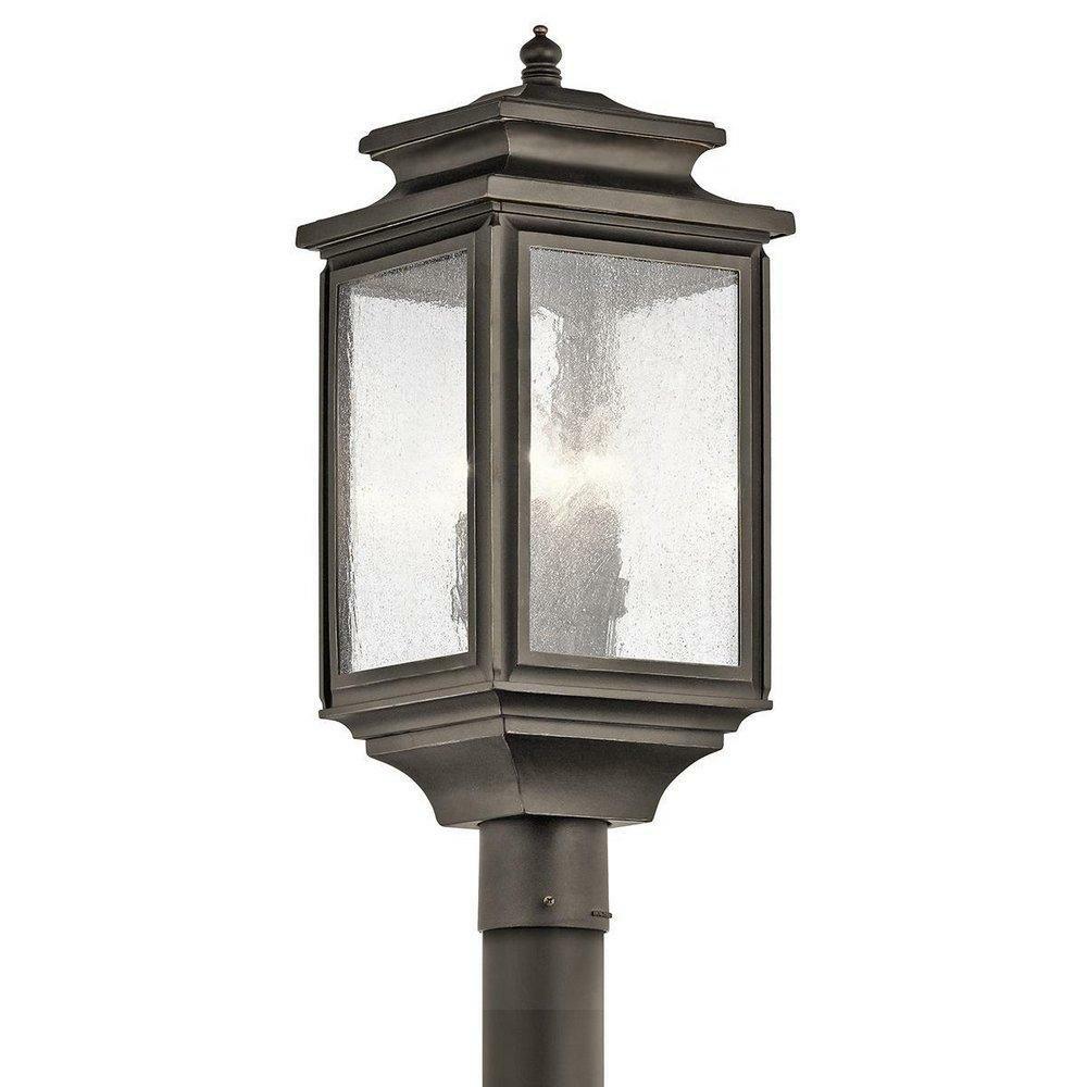 60W 4-Light Post Mount Lantern In Olde Bronze Outdoor Lighting Olde Bronze