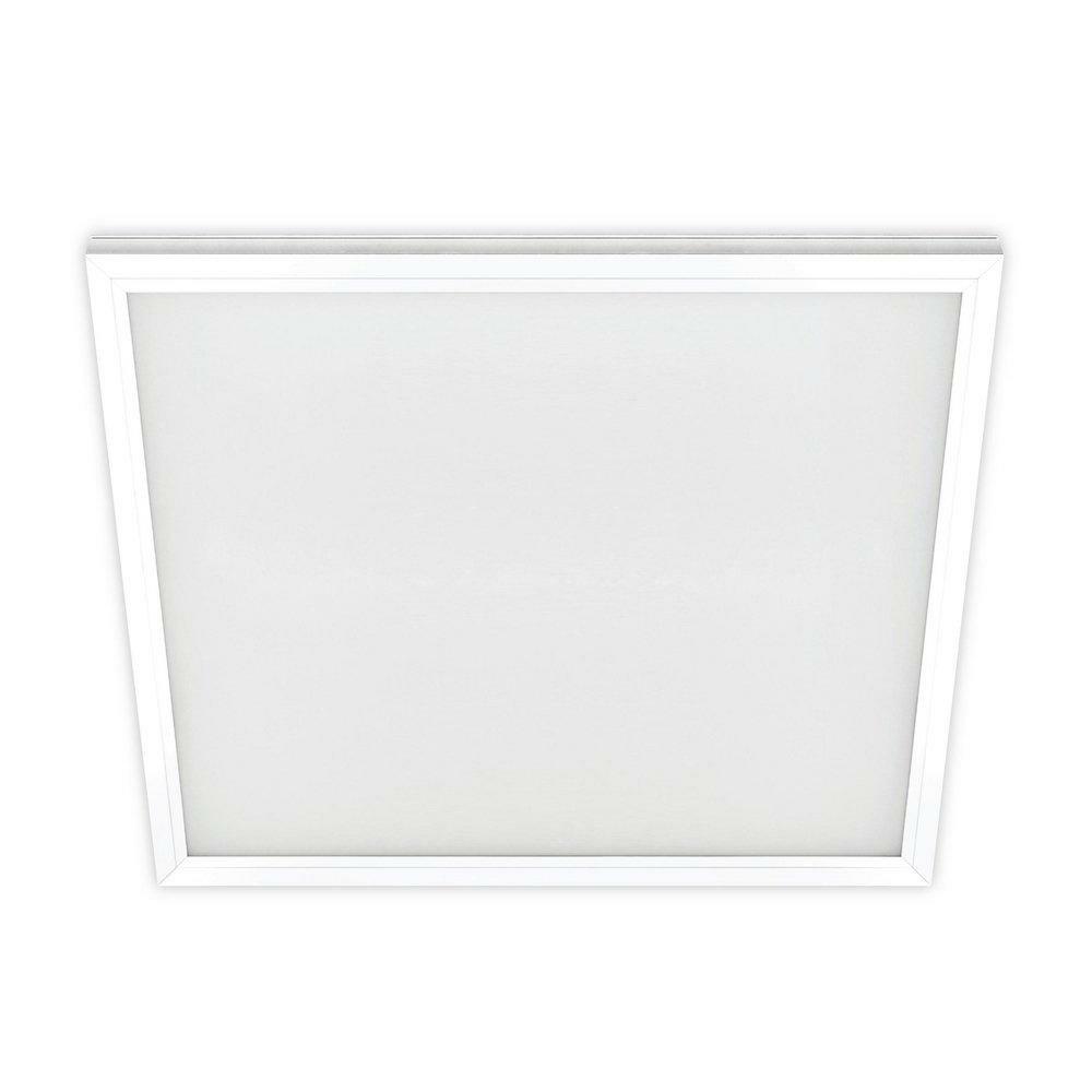 9/10 X 12 In. 11W 1-Light Integrated Led Flush Mount Ceiling Fixture In White Ceiling Lighting White