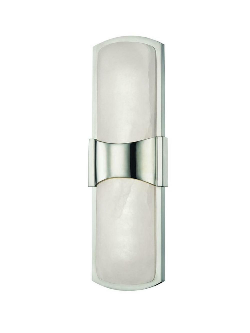 9W 1-Light Led Wall Sconce In Polished Nickel Indoor Lighting Polished Nickel