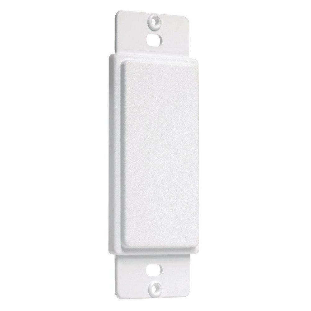 Blank Adapter Plate In White Indoor Lighting Parts & Accessories Textured White