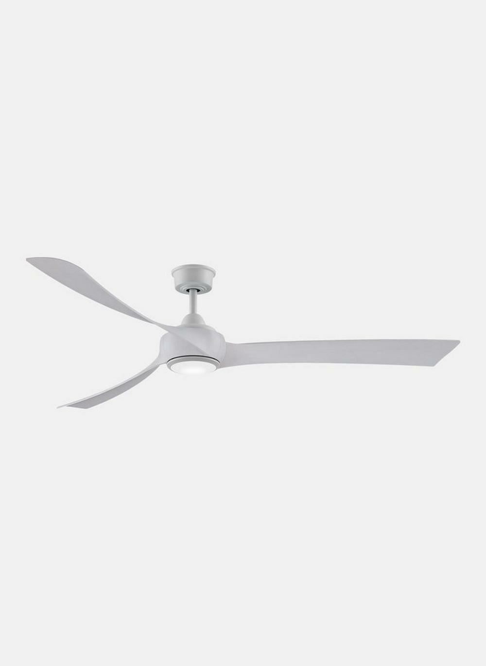 Led Ceiling Fan Motor In Matte White Ceiling Fan Parts & Accessories Matte White