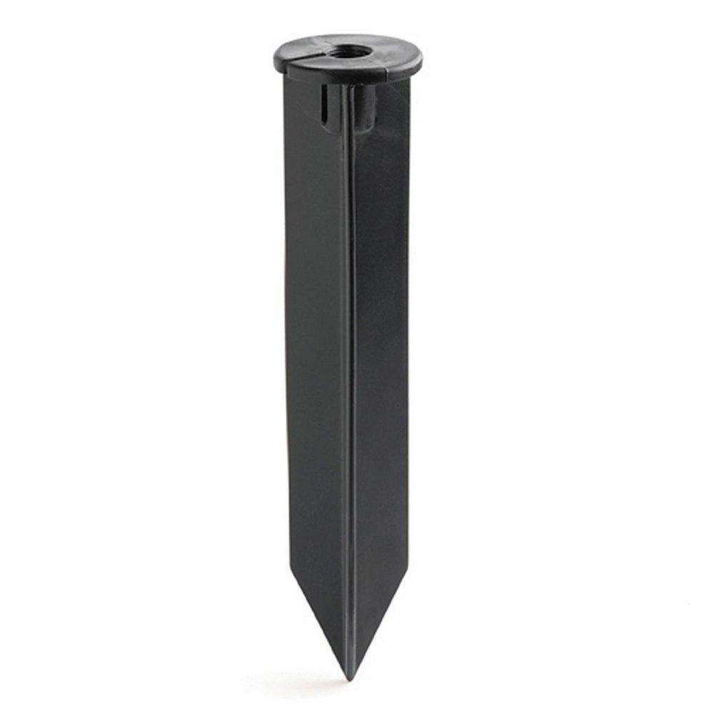 Non-Corrosive Support Stake In Black Landscape Lighting Black