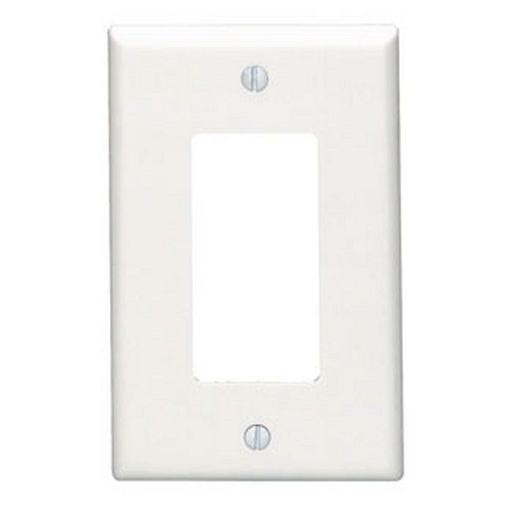 Plastic Wall Plate In White Indoor Lighting Parts & Accessories White