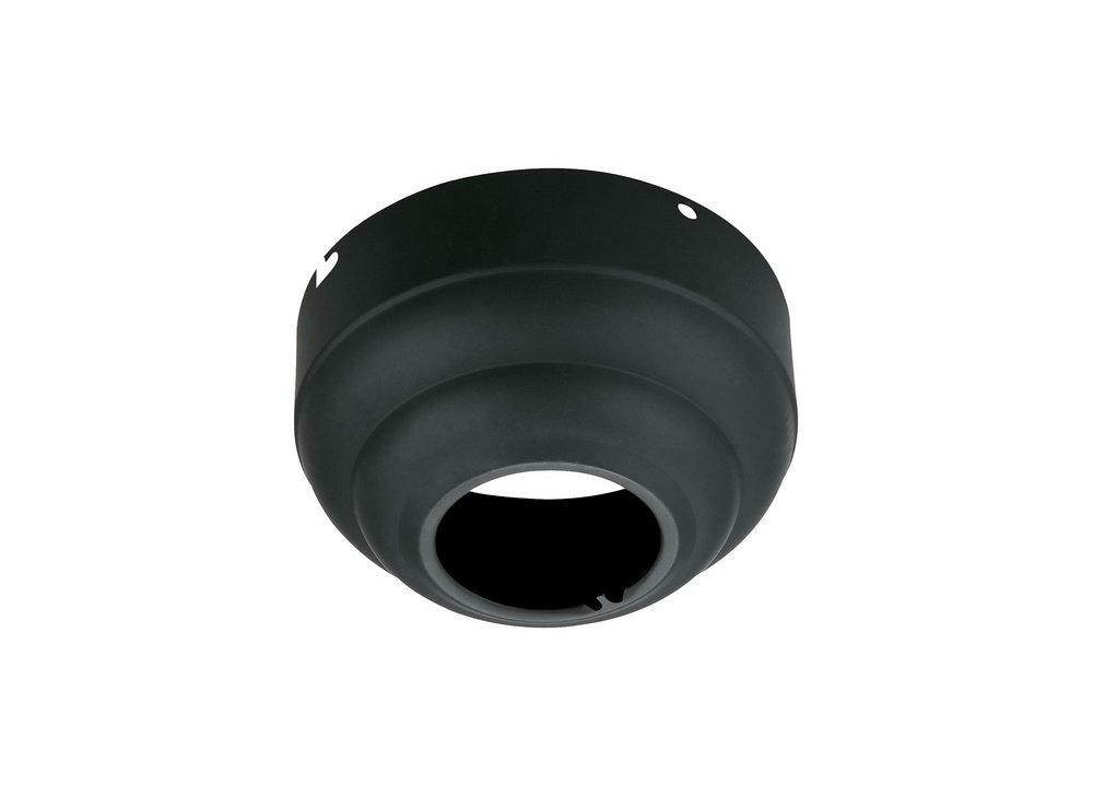 Slope Ceiling Adapter In Matte Black Ceiling Fan Parts & Accessories Matte Black