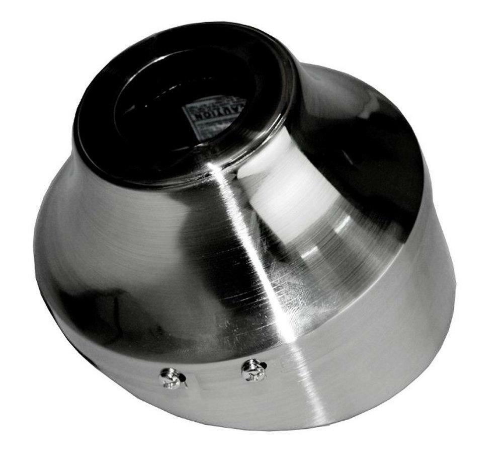 Slope Ceiling Adapter In Brushed Polished Nickel Ceiling Fan Parts & Accessories Brushed Polished Nickel