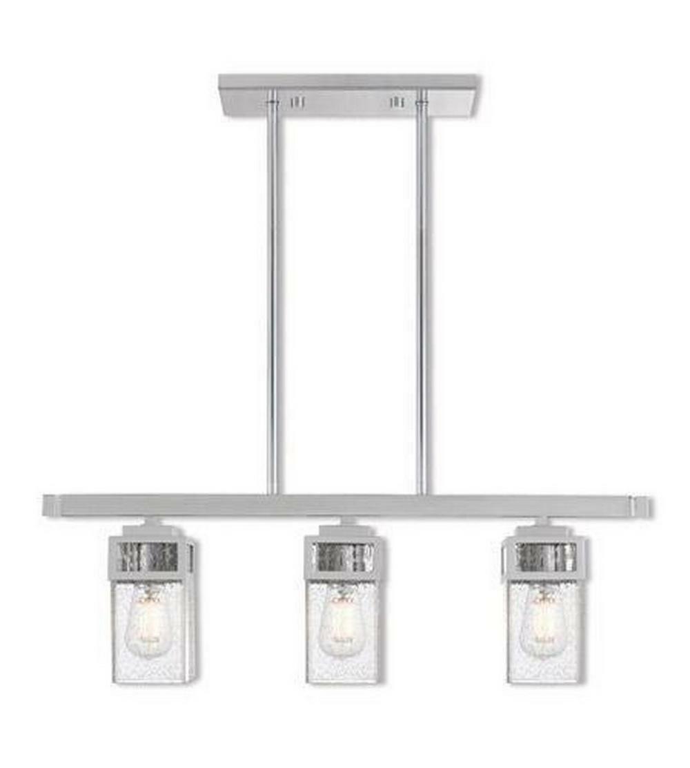 96W 3-Light Fluorescent Linear Ceiling Fixture In White Fluorescent Lighting